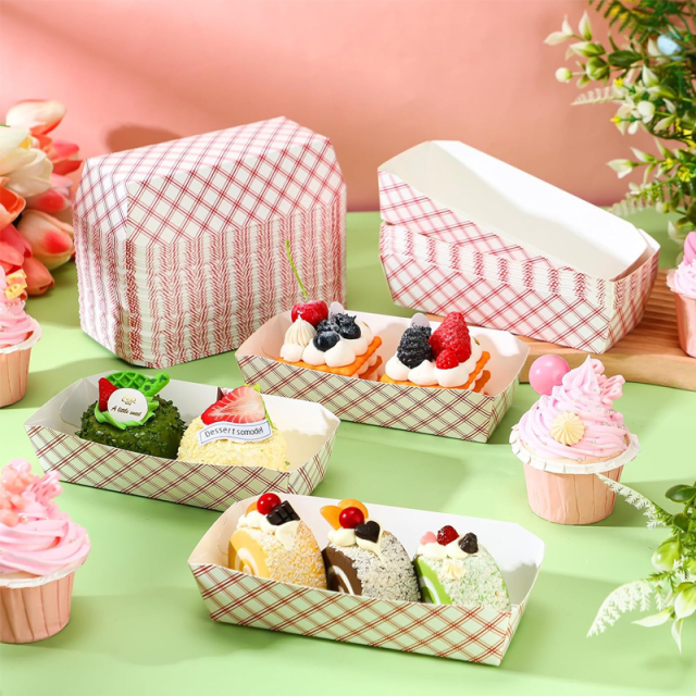 Disposable Paper Boats Hot Dog Trays