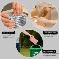 Custom Fried Chicken Container Box