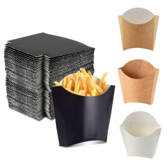 Custom Disposable Paper French Fry Box