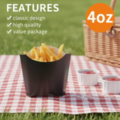 Custom Disposable Paper French Fry Box