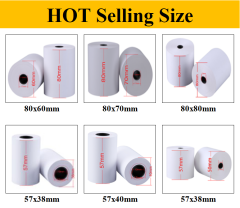 China Manufacturer Thermal Paper Cash Receipt Pos Roll Paper