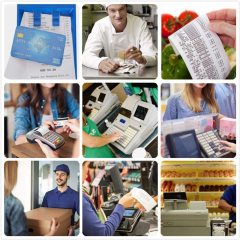China Manufacturer Thermal Paper Cash Receipt Pos Roll Paper