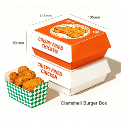 Takeaway Fast Food French Fries Paper Packaging Boxes