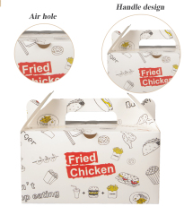 Custom Logo Fried Chicken Boxes