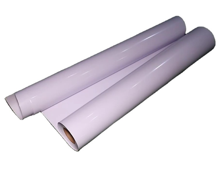 Glossy 100mic PVC Permanent Clear Adhesive Printable Vinyl Roll for Ec