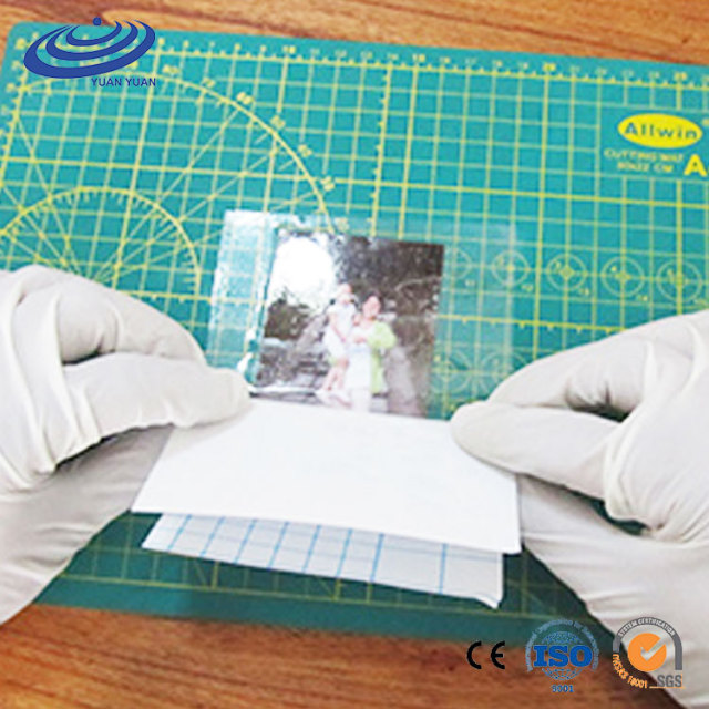 Factory Price Glossy Crystal PVC Holographic Photo Cold Lamination Fil