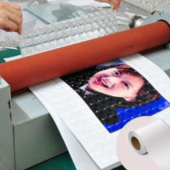 Transparent Covering Protecting Inkjet Media Glossy PVC Holographic Soft Cold Lamination Film