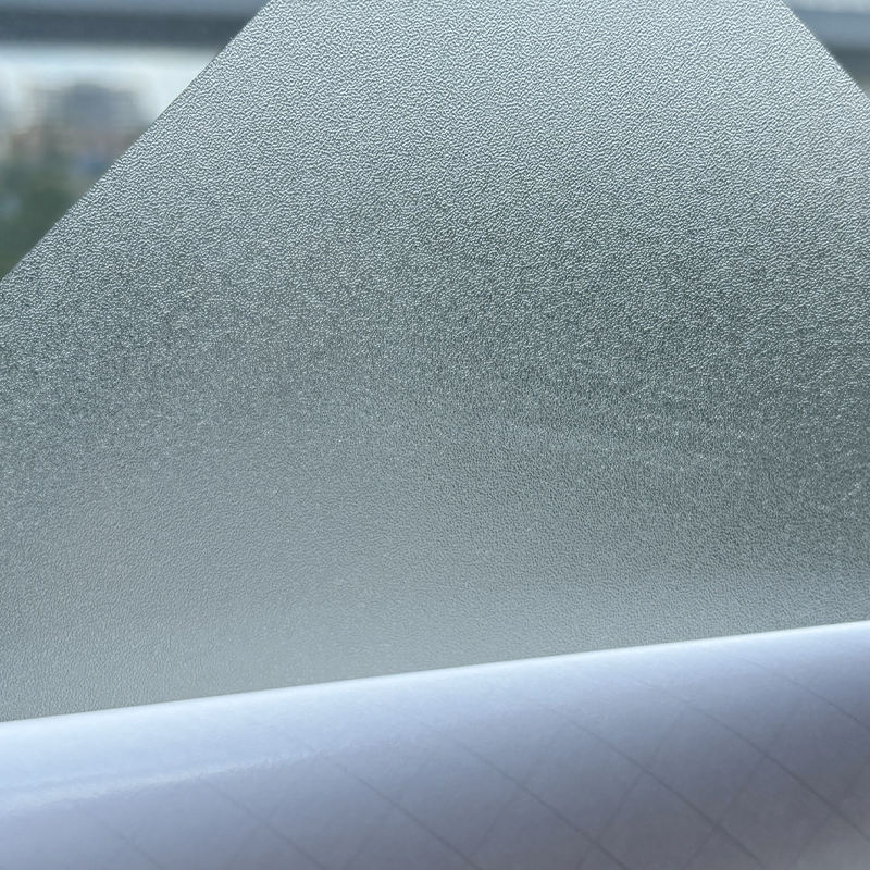Coarse-grained Floor Film Frosted Textured Floor Film Advertising Printing Photo Protective Film PVC Cold Lamination Waterproof