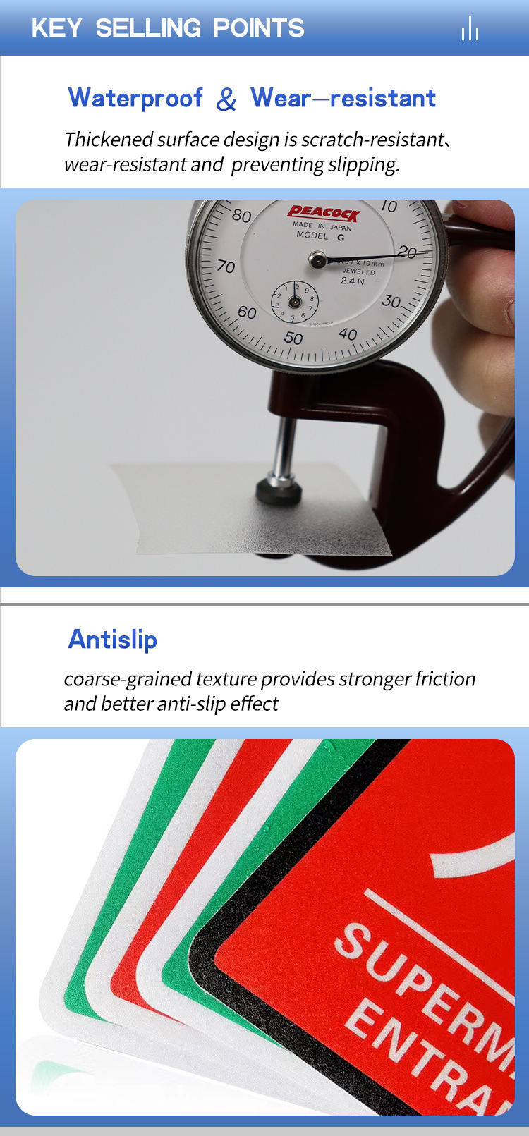 Coarse-grained Floor Film Frosted Textured Floor Film Advertising Printing Photo Protective Film PVC Cold Lamination Waterproof