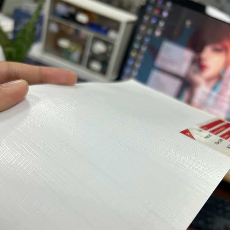 Wholesale Protective Cold Laminating Film canvas Texture Cold Lamination Film