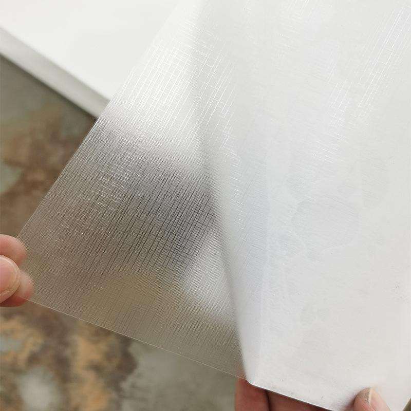 Roll Leather Texture Cold Lamination Film Gloss Matte Leather Cross Pattern Wholesale Protective Cold Laminating Film