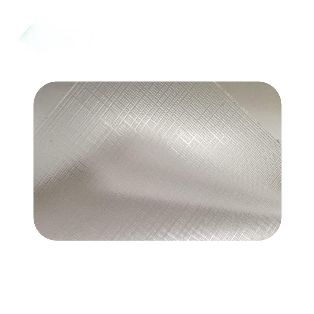 Roll Leather Texture Cold Lamination Film Gloss Matte Leather Cross Pattern Wholesale Protective Cold Laminating Film