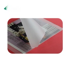 Roll Leather Texture Cold Lamination Film Gloss Matte Leather Cross Pattern Wholesale Protective Cold Laminating Film