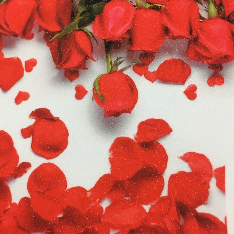 High-Glossy-Transparent-Soft-Cleat-PVC PVC Clear  Glitter Cold Laminating