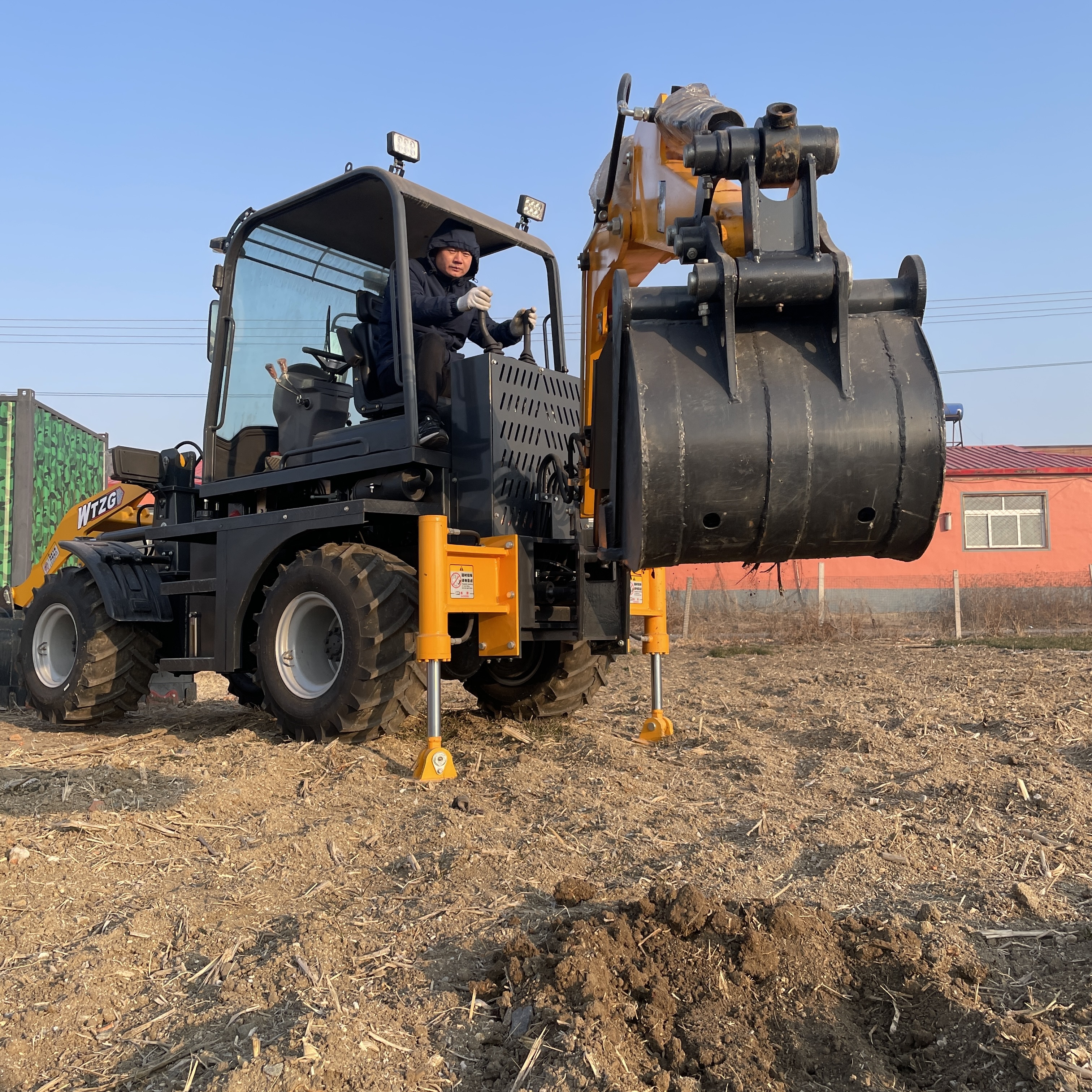 Backhoe Loader - Compact Digging and Loading