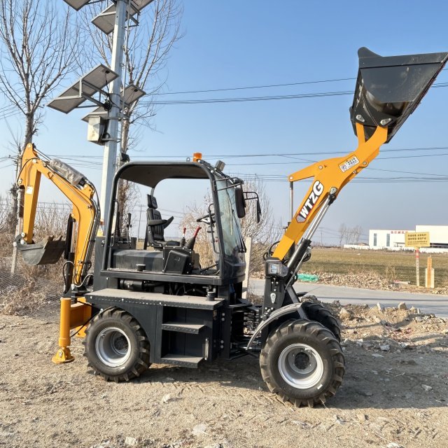 Backhoe Loader - Compact Digging and Loading