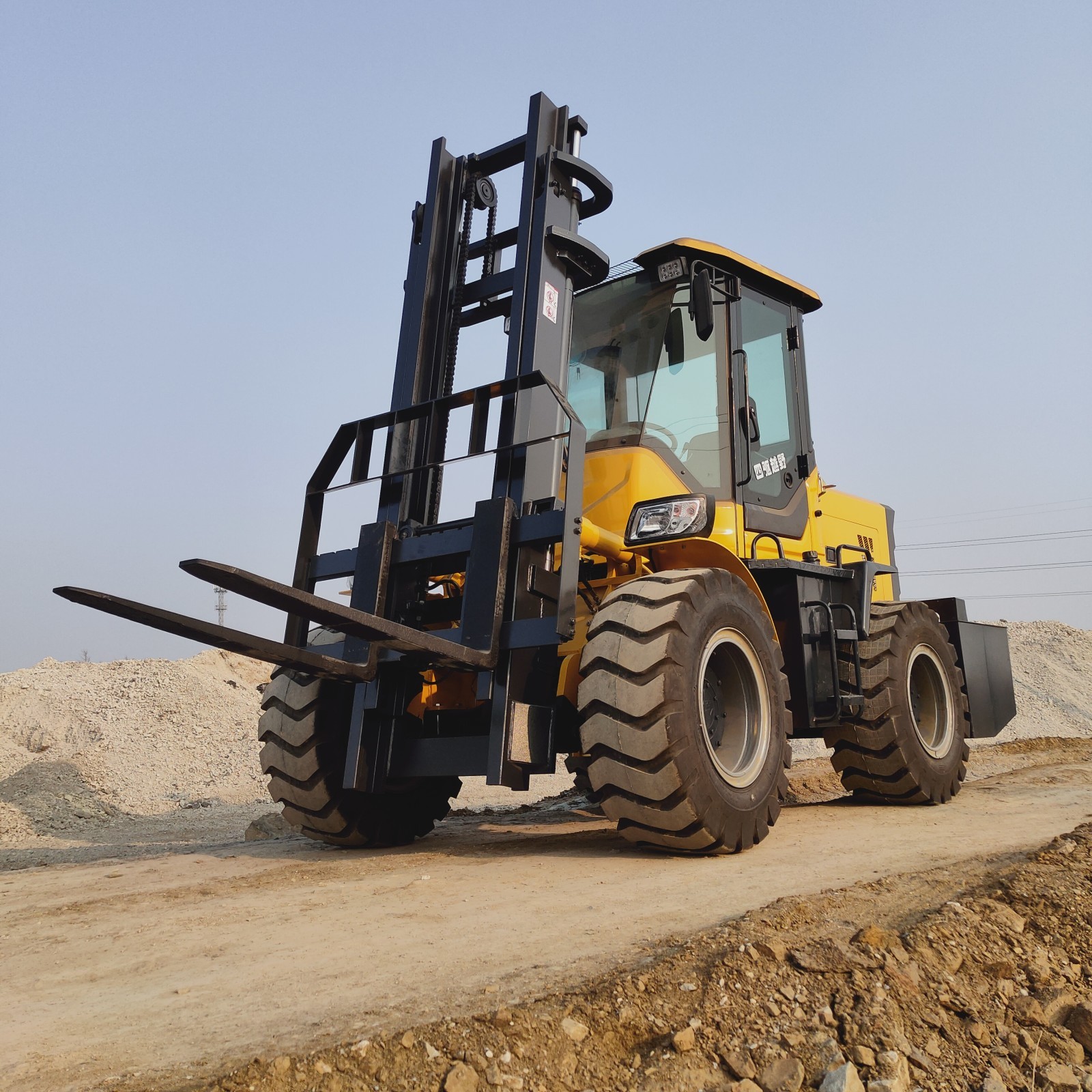 T50 4WD Rough Terrain Forklift | 5 Ton All-Terrain Diesel Forklift