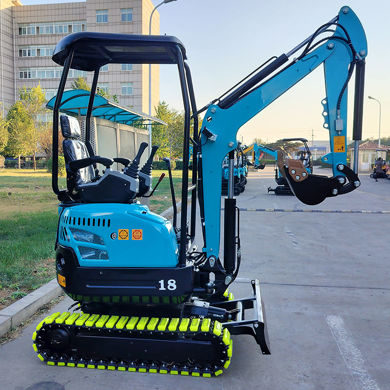mini excavator - compact site access