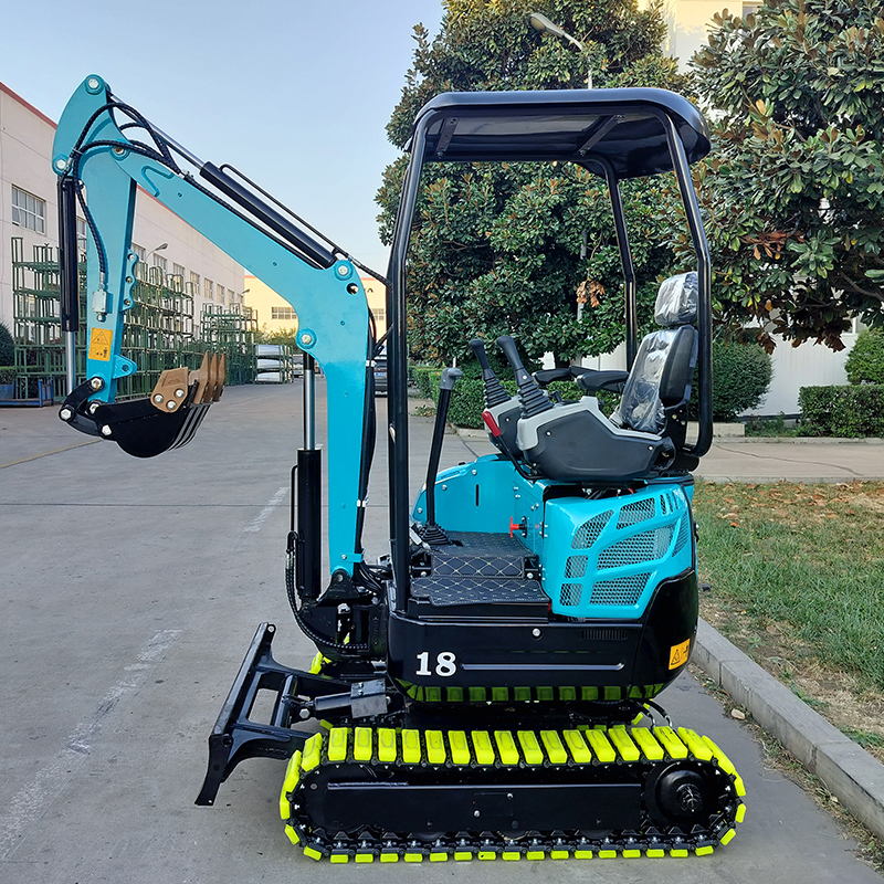 mini excavator - compact site access