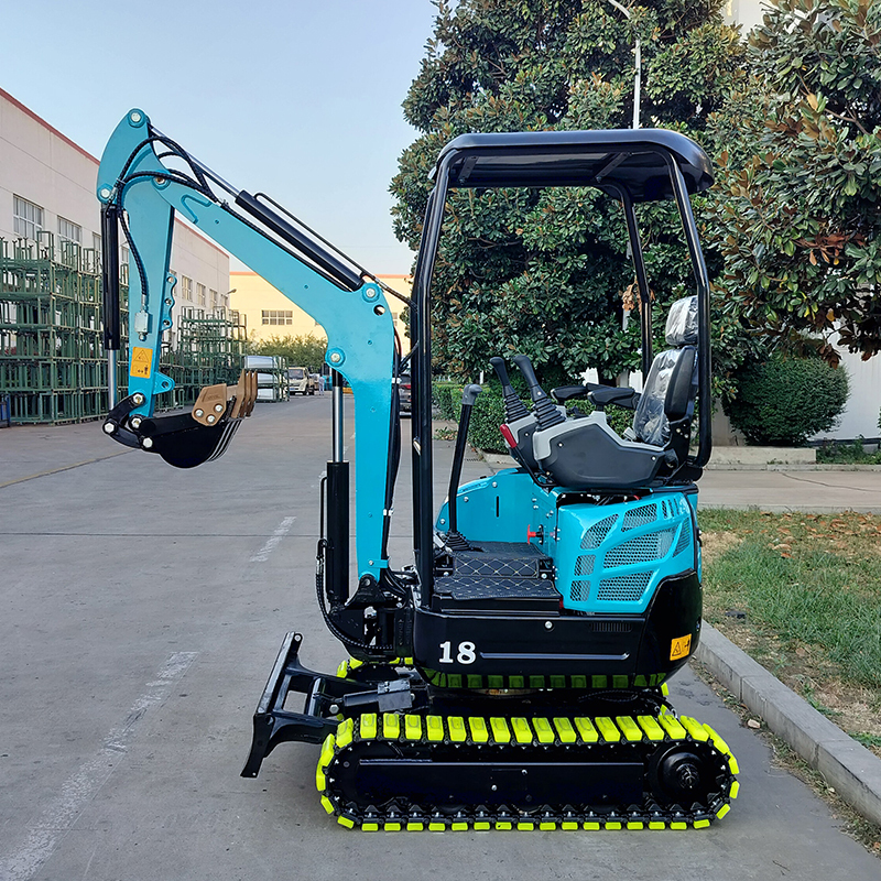 mini excavator - compact site access