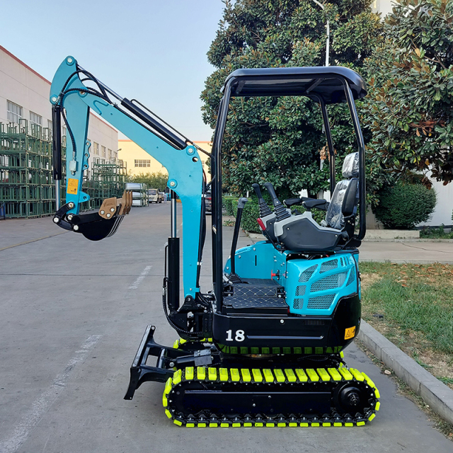 mini excavator - compact site access