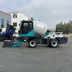 Self Loading Concrete Mixer Truck | Mobile Concrete Mixing Machine for Construction Projects
