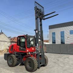 4WD Rough Terrain Forklift 4 Ton All Terrain Off Road Forklift