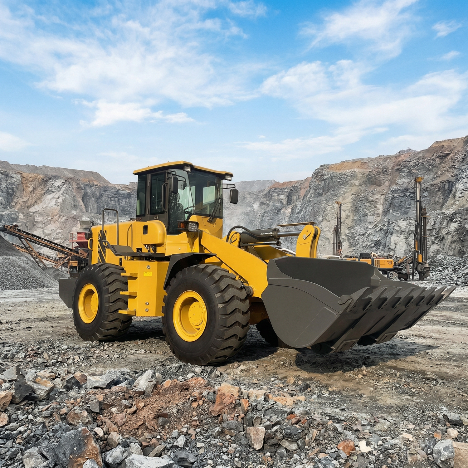 ZL950 5 Ton Wheel Loader for Sale – Heavy Duty Construction Loader