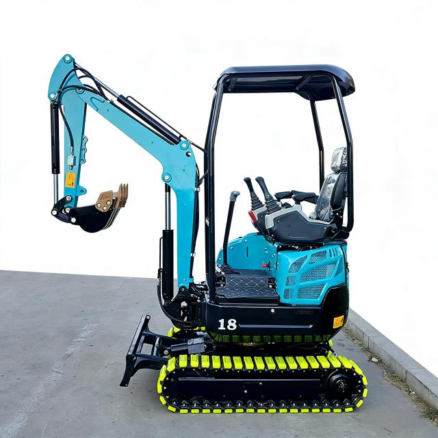 mini excavator - compact site access