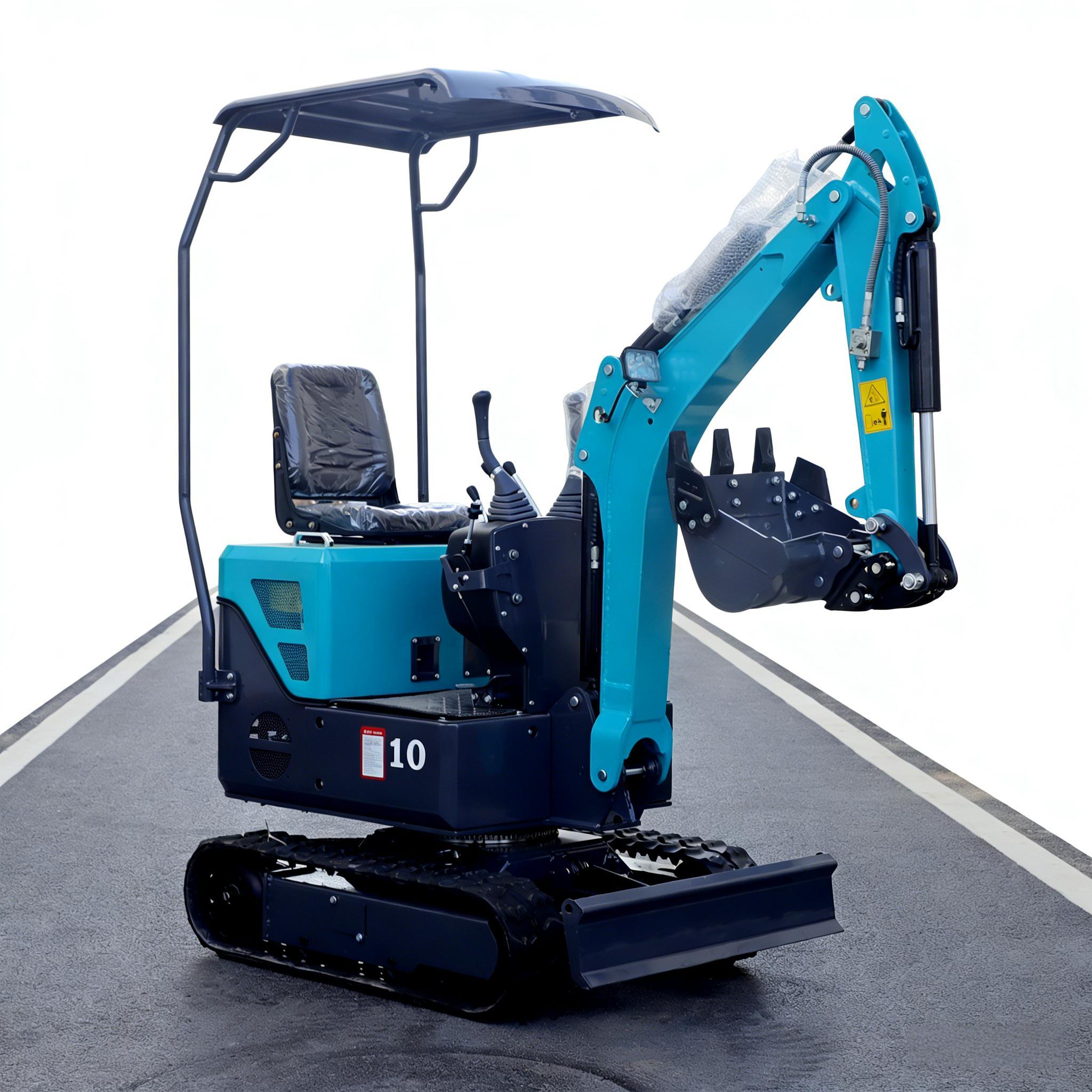 1 Ton Mini Excavator Compact Digger Machine for Urban Construction