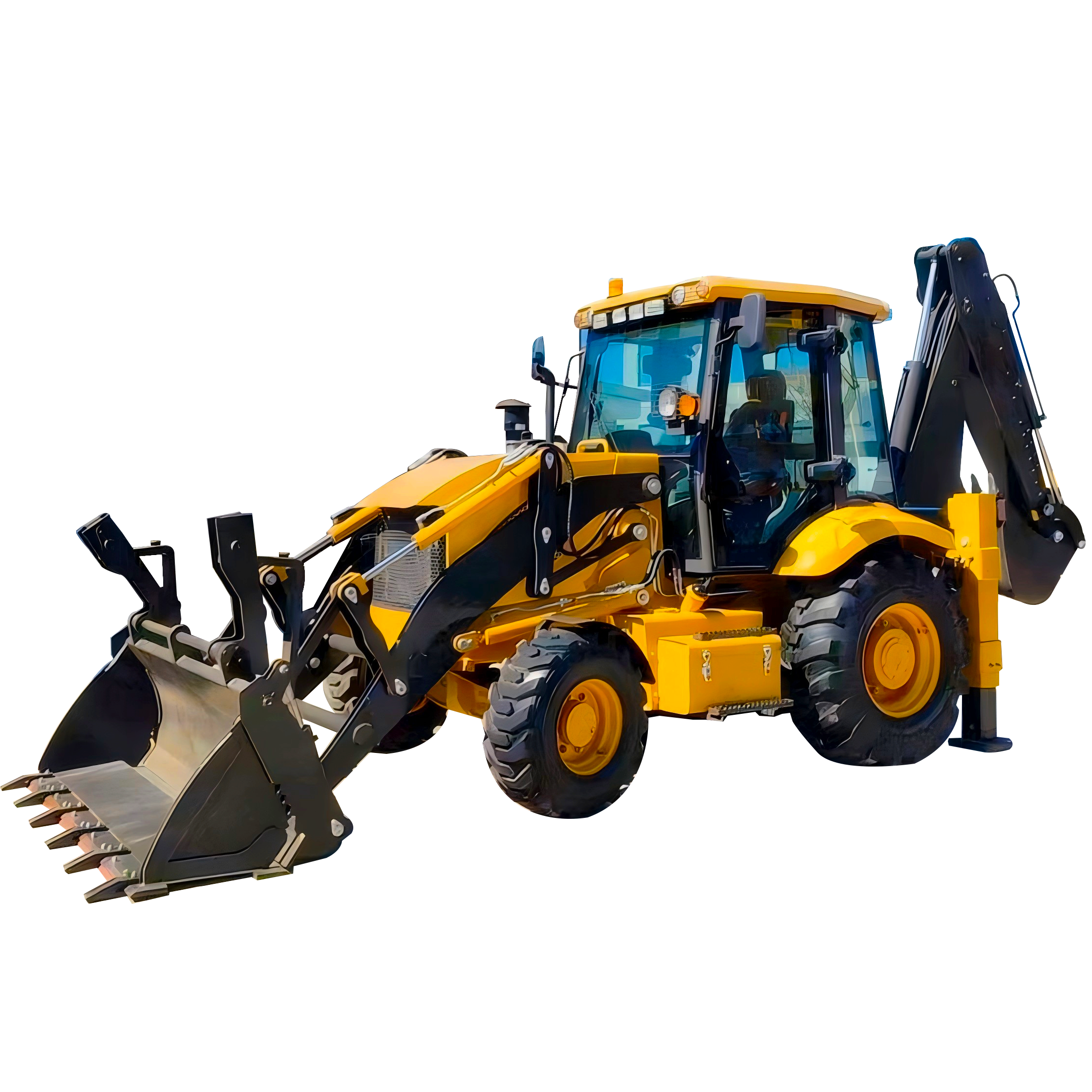 Telstone backhoe loader machine