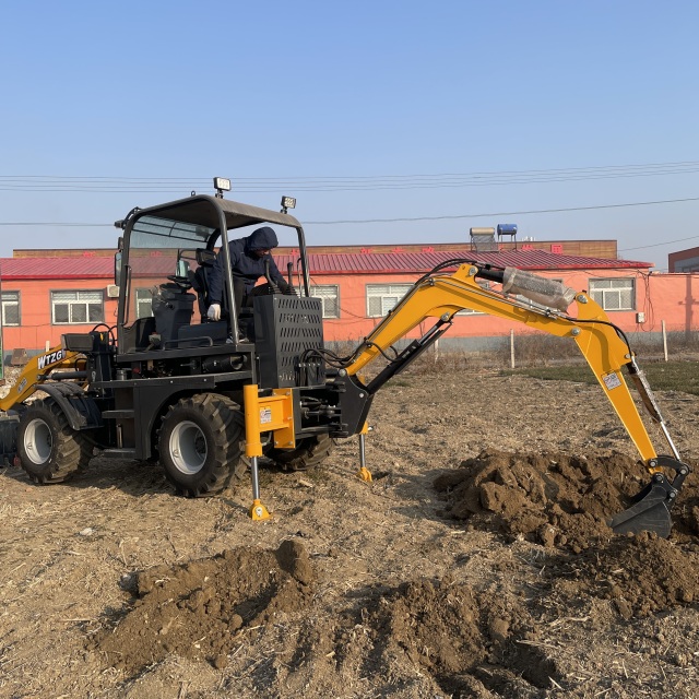 Backhoe Loader - Compact Digging and Loading