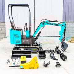 mini excavator - compact site access
