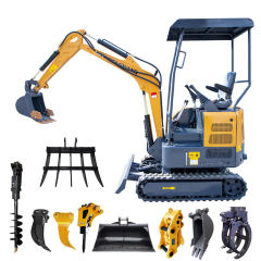 Mini Excavator Compact Job Site Performance Hydraulic Crawler Digger