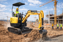 Mini Excavator Compact Job Site Performance Hydraulic Crawler Digger