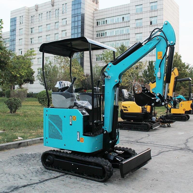 17Q Mini Excavator Compact Site Access | Small Crawler Excavator for Landscaping, Trenching & Construction