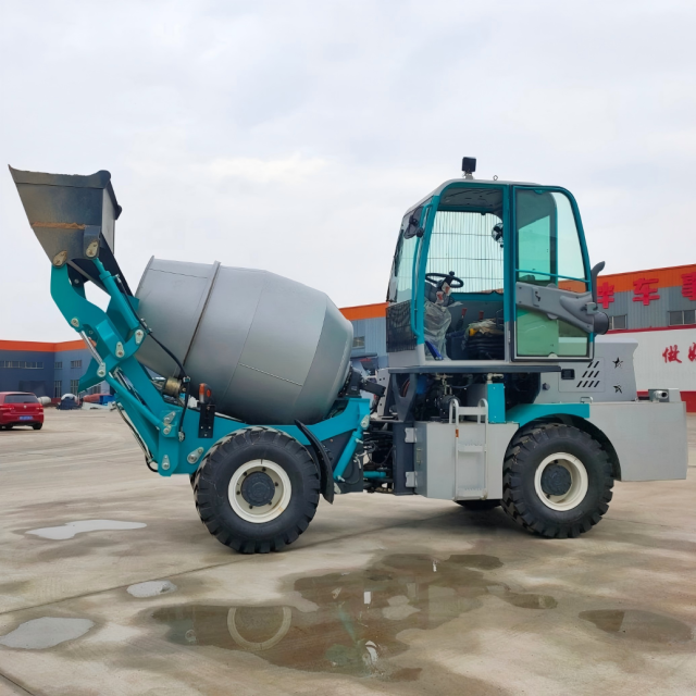 Self Loading Concrete Mixer Truck | Mobile Concrete Mixing Machine for Construction Projects