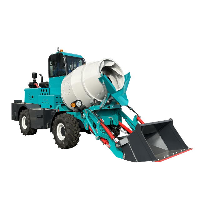 Self Loading Concrete Mixer Truck | Mobile Concrete Mixing Machine for Construction Projects