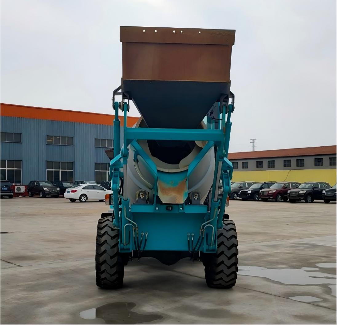Self Loading Concrete Mixer Truck | Mobile Concrete Mixing Machine for Construction Projects