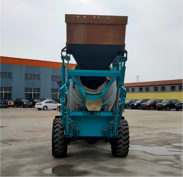 Self Loading Concrete Mixer Truck | Mobile Concrete Mixing Machine for Construction Projects