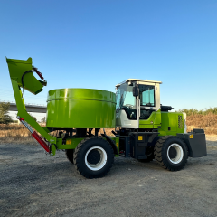 3.5m³ Self Loading Flat Mouth Concrete Mixer Truck |  Mobile Concrete Mixer Machine for Construction