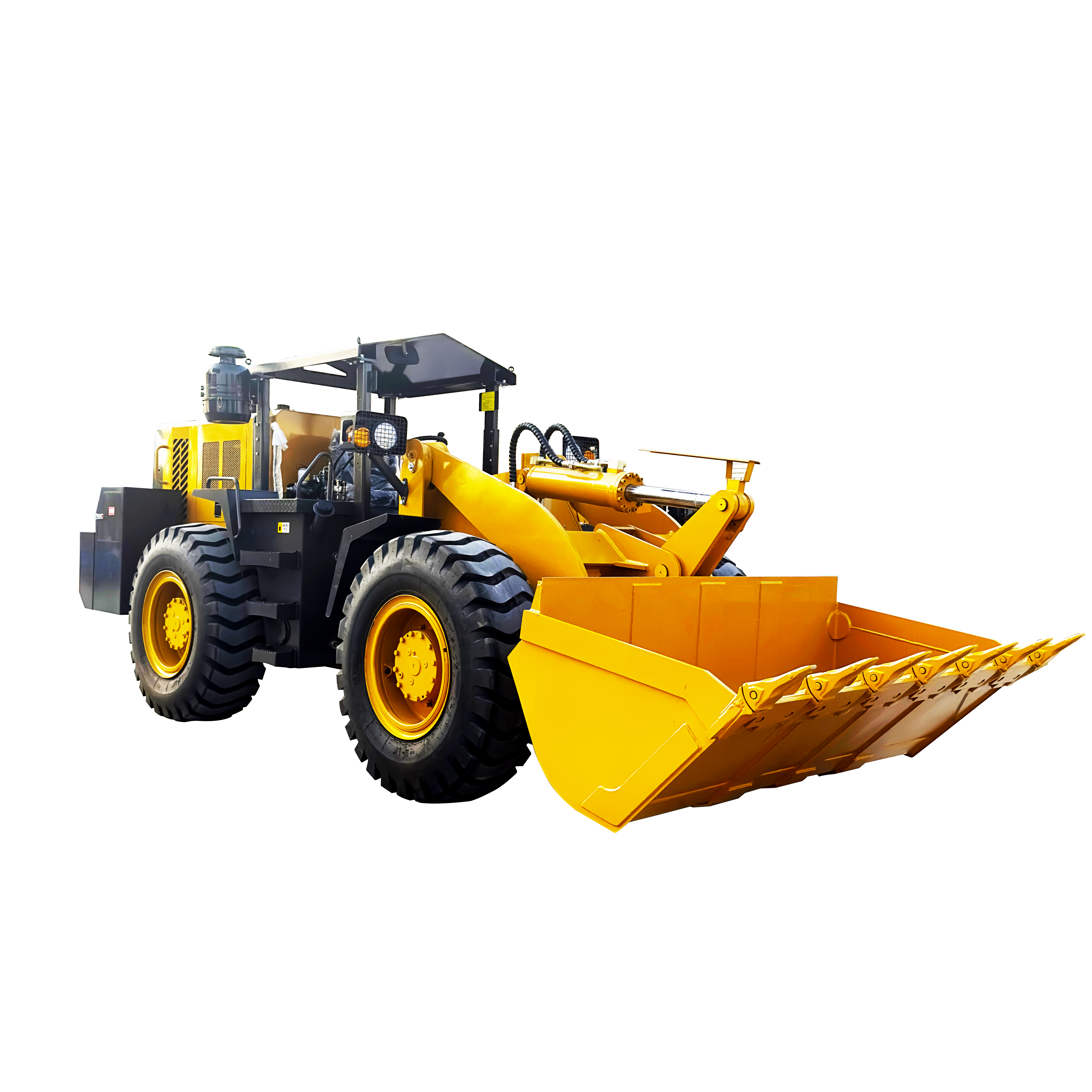 ZL930K underground loader side view and machine configuration
