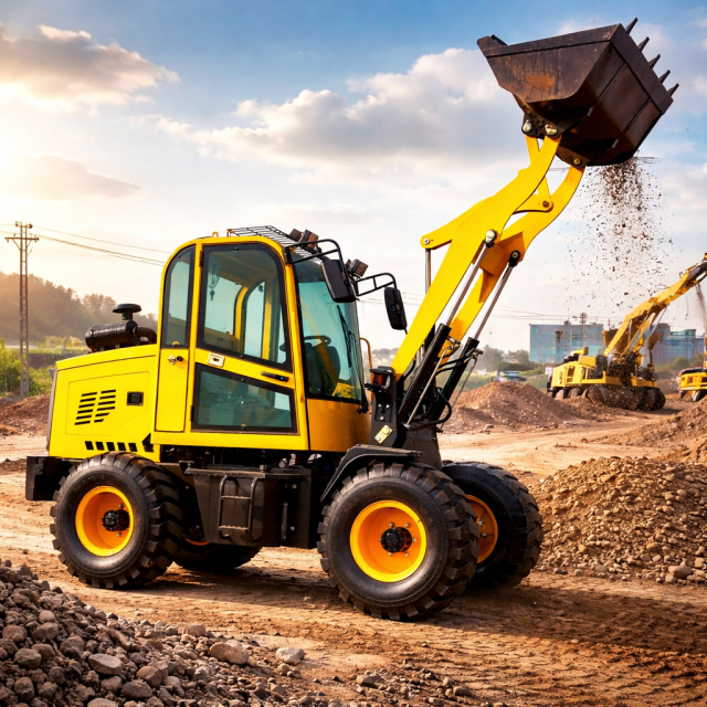 Small Wheel Loader |  Front-End Diesel Loader for Construction & Farm Use,Qingdao Telstone Trading Co., Ltd. ,Wheel Loader