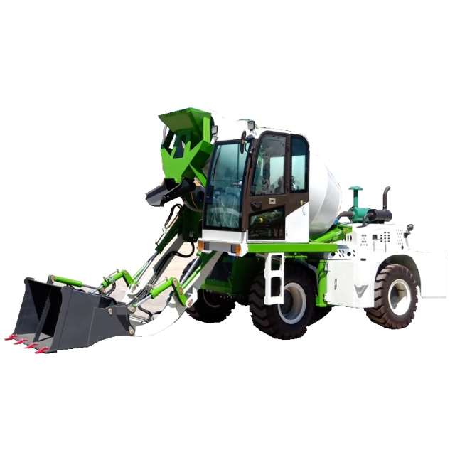 SLM2200  2.2m³ Self Loading Concrete Mixer Truck,Qingdao Telstone Trading Co., Ltd. ,High Efficiency 2.2m³ Flat Mouth Self Loading Concrete Mixer Truck for Construction Projects