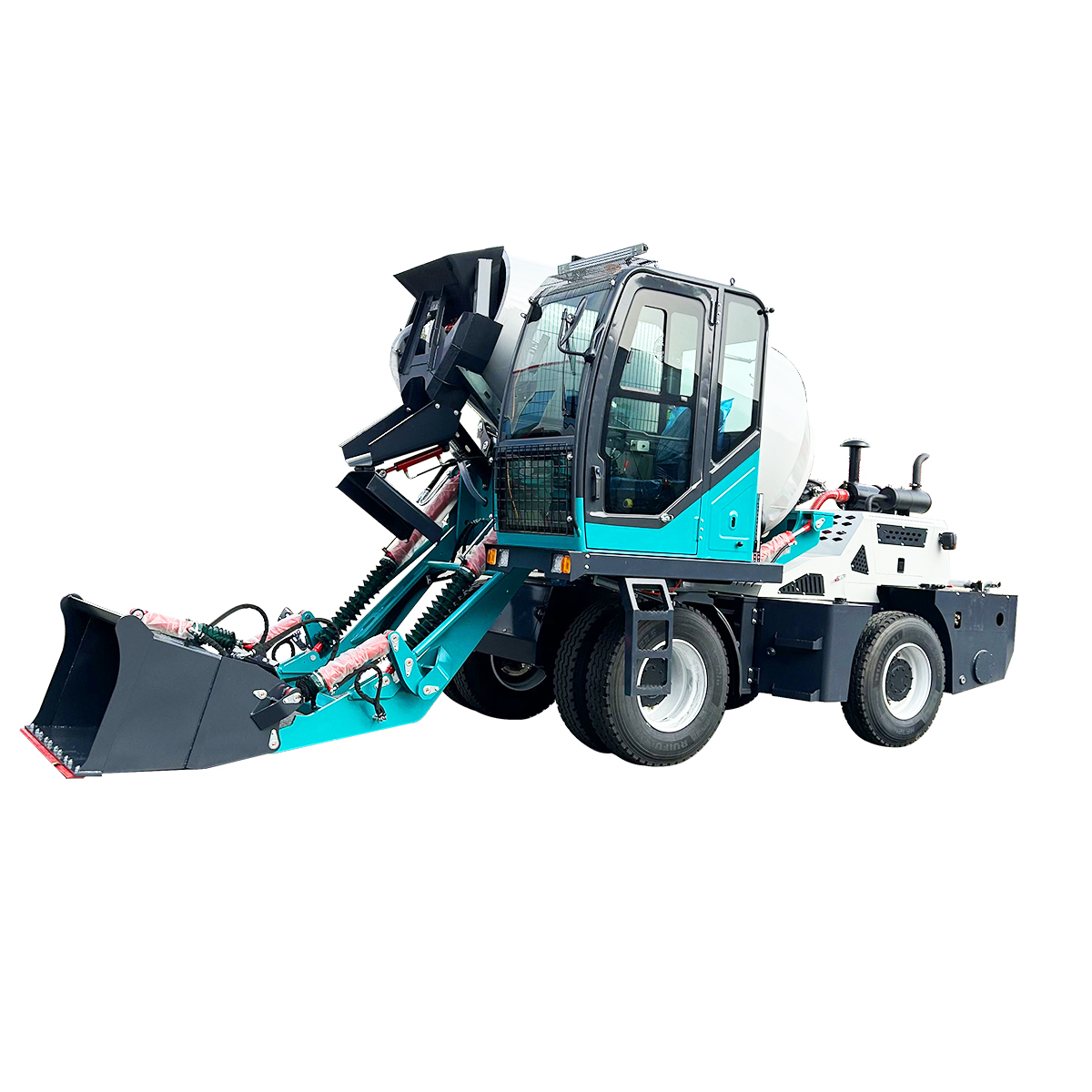 Self Loading Concrete Mixer Truck | Mobile Concrete Mixing Machine for Construction Projects,Qingdao Telstone Trading Co., Ltd. ,3.5 m³ self-loading concrete mixer truck — Concrete machinery manufacturer