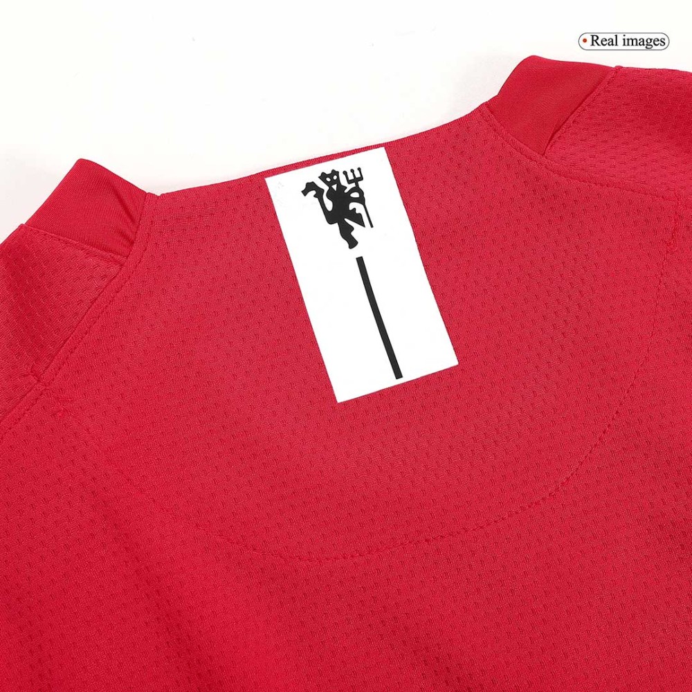 Retro 2007/08 Manchester United Home Soccer Jersey