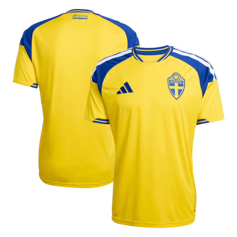 Sweden Home Soccer Jersey 2026
