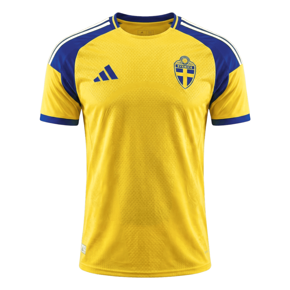 Sweden Home Soccer Jersey 2026 Player Version