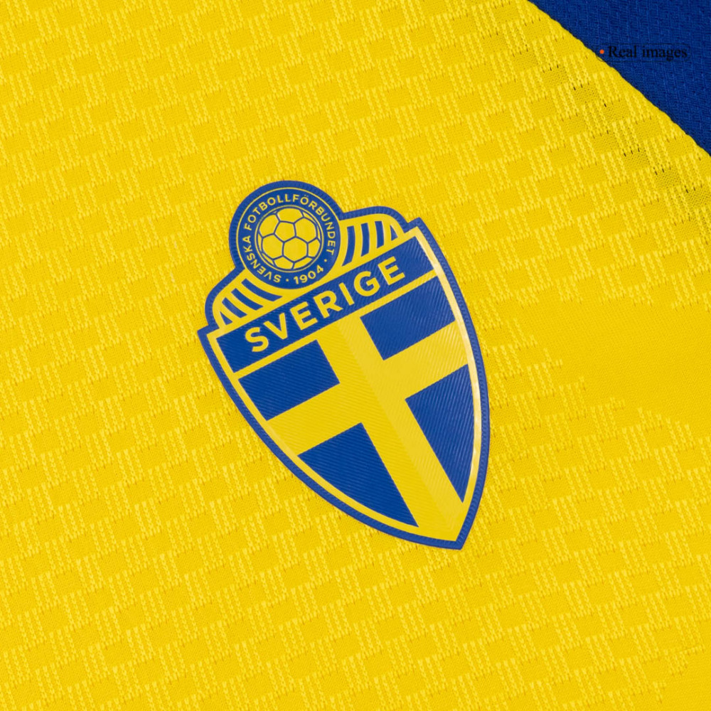Sweden Home Soccer Jersey 2026 Player Version