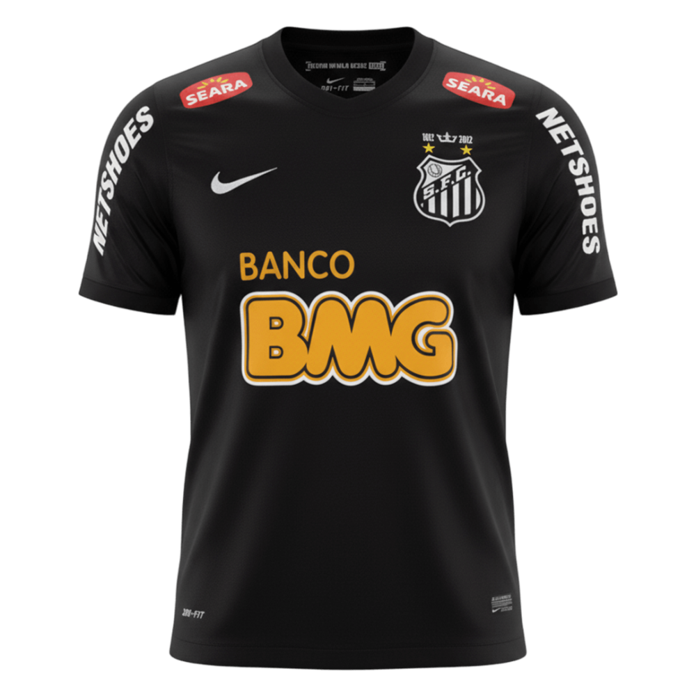 Retro 2011/12 Santos FC Away Soccer Jersey